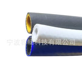 工厂硅胶管白灰颜色硅胶管硅胶直管过水过油橡胶夹线硅胶管高温管