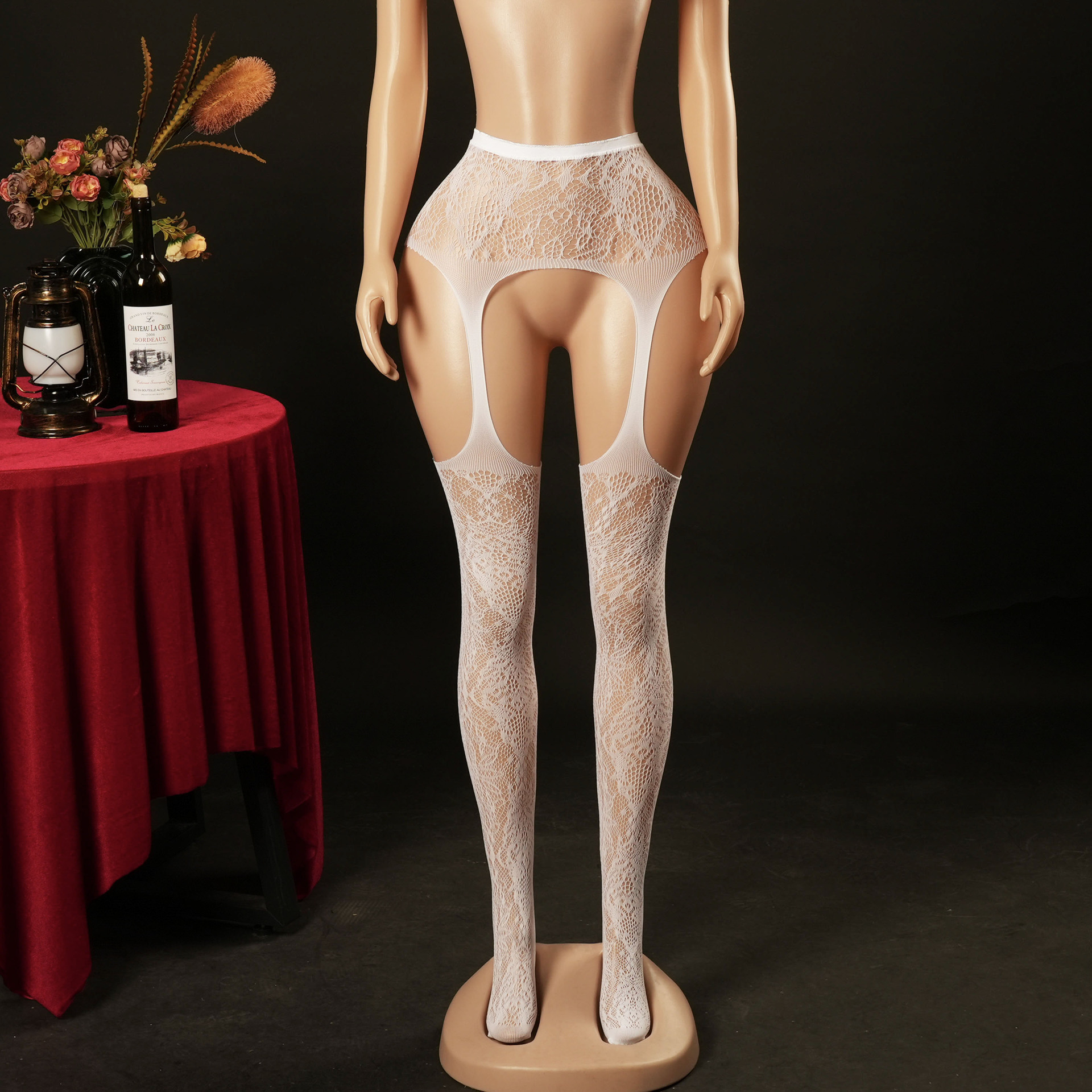 Yue mariposa transfronteriza amor calcetines anti-hock seda sexy cintura alta pura quiere usar calcetines en forma de piernas hermosas WK90 image 4