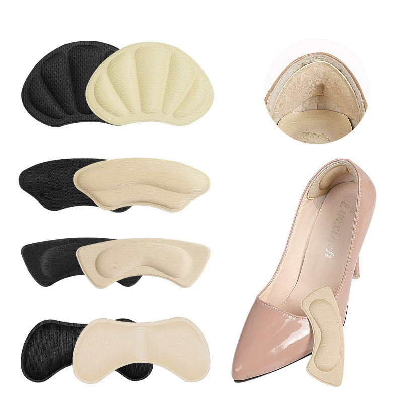 Кроссовки на задней части обуви с высоким уровнем корня, мягкая износостойкая, анти-Невидимая наклейка на пятку, можно разрезать, а Регулируемая половинчатая подушка