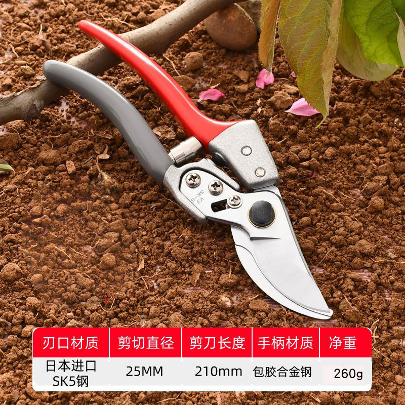 SK5 剪定はさみ、庭の花の剪定はさみ、果樹はさみ、太い花はさみ、園芸はさみツール|undefined
