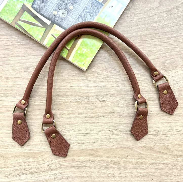 BD202504003手工绣拼布包带 手提包装饰辅料49.5cm包带一副100g