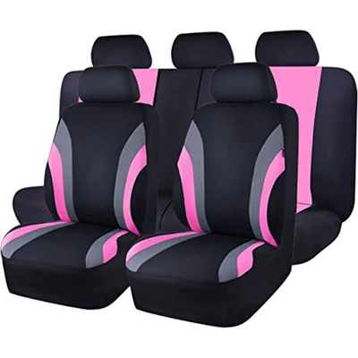 Seat Cushions, Manufacturers Wholesale, Universal seat cover - pink-the-whole-car-has-five-seats-universal-seat-cover