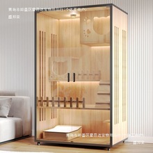 猫别墅实木猫笼子家用室内双层猫柜猫房宠物猫窝猫咪猫笼跨境直销