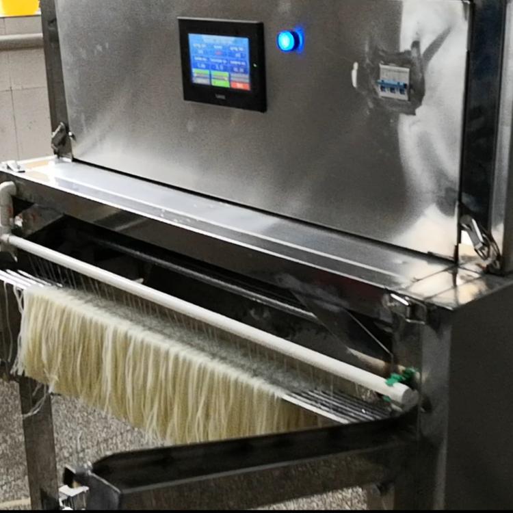 Máquina de enrollamiento de polvo automática comercial de vapor de corte de polvo de vapor de ahorro de energía de arroz de harina de río máquina de enrollamiento de polvo de piel seca y fría