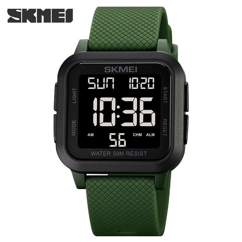 Skmei 1894 reloj hombres y mujeres deportes impermeable estudiante Moda simple multifuncional luminoso reloj electrónico