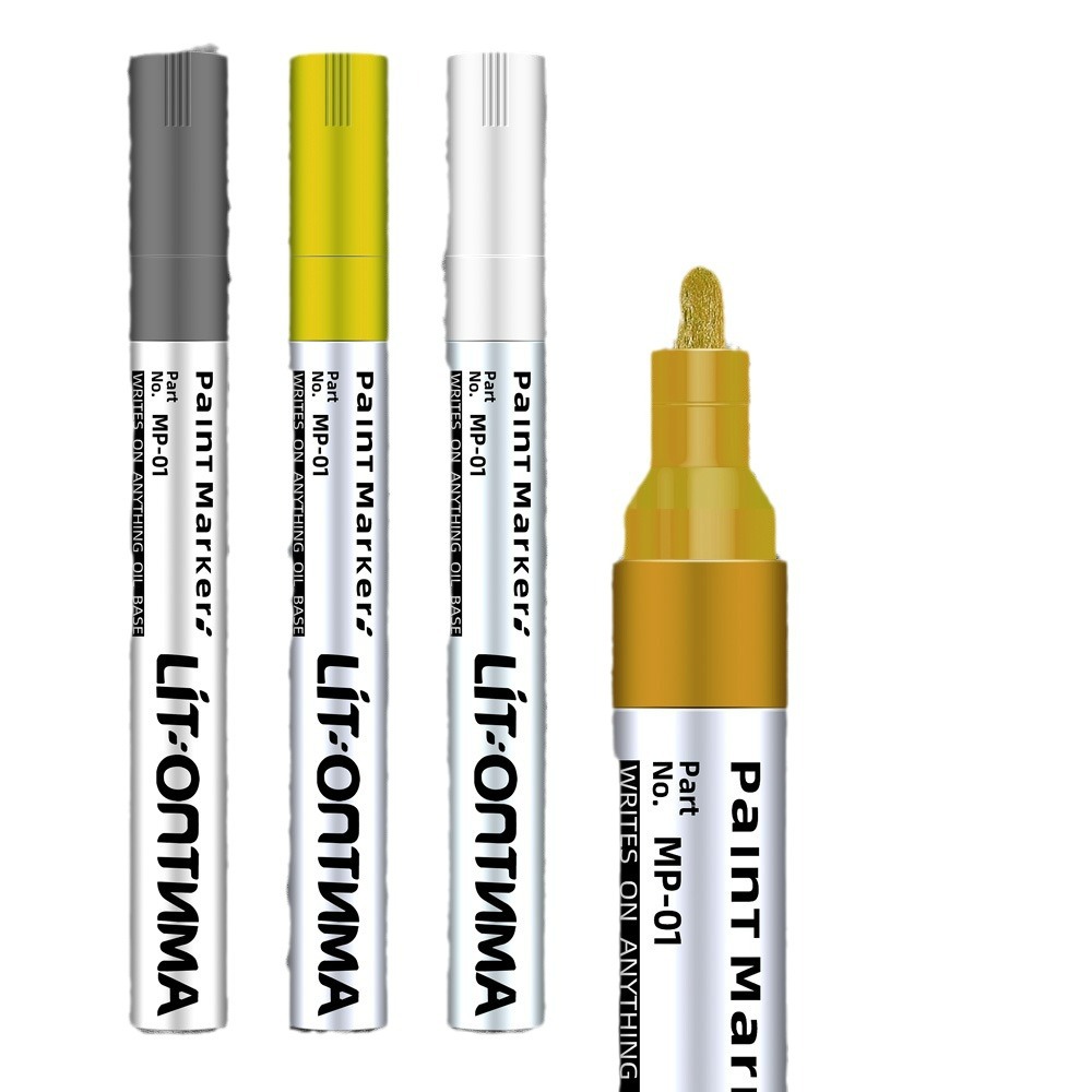 lápiz de pintura de tabletas impermeable, liberación de aceite, no decoloración, no decoloración, pintura de escritura al aire libre, pintura de inscripción, marca de pintura