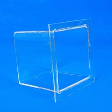 耐高温石英玻璃溶液槽大小尺寸石英方缸耐酸碱玻璃盘石英坩埚加工