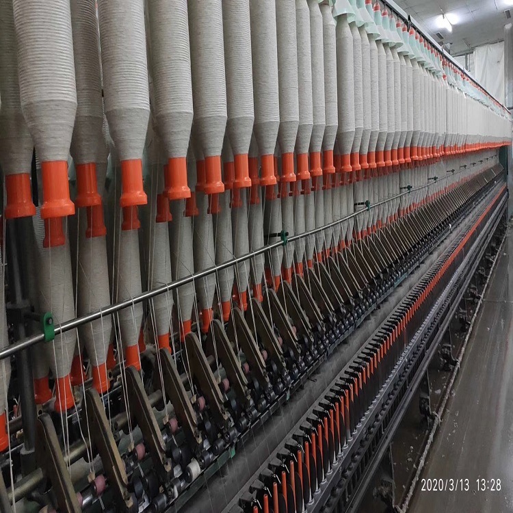 供应本色棉麻纱线L55C45 15s 亚麻棉纱21支30支 麻棉混纺机织纱