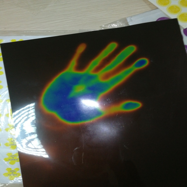 液晶感温变色温度条可重复使用额头温度计_品类超全_贴心呵护