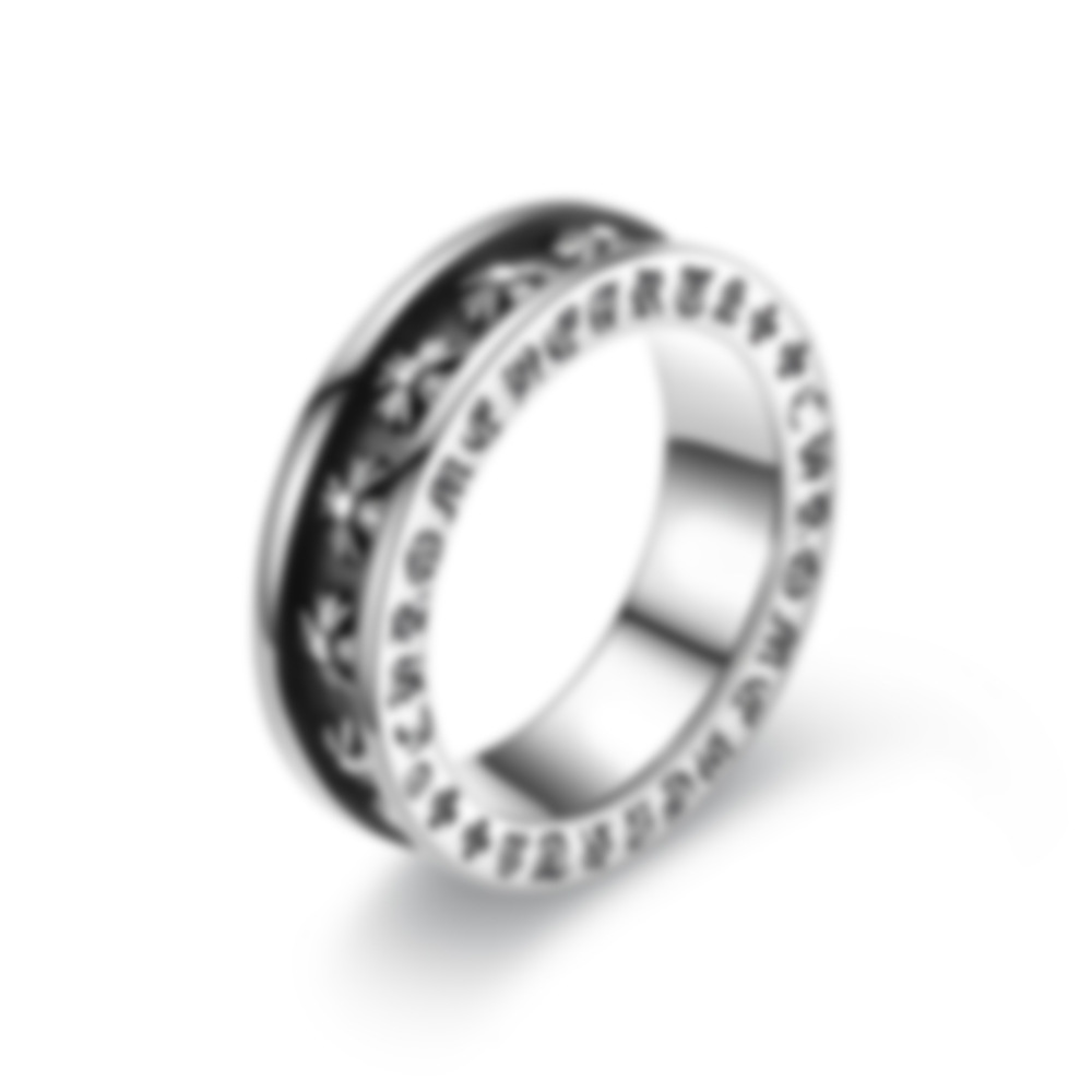 Fashionable retro ring stainless steel
