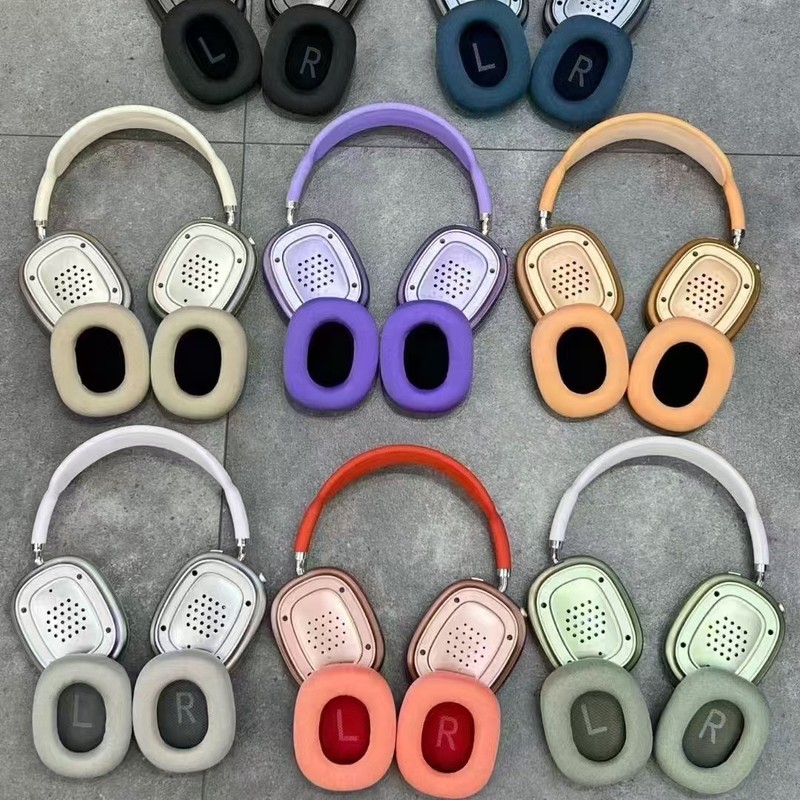 国境を越えた新しい P9MAX 磁気ワイヤレスヘッドマウント Bluetooth ヘッドセット、レザーバッグ付き|undefined