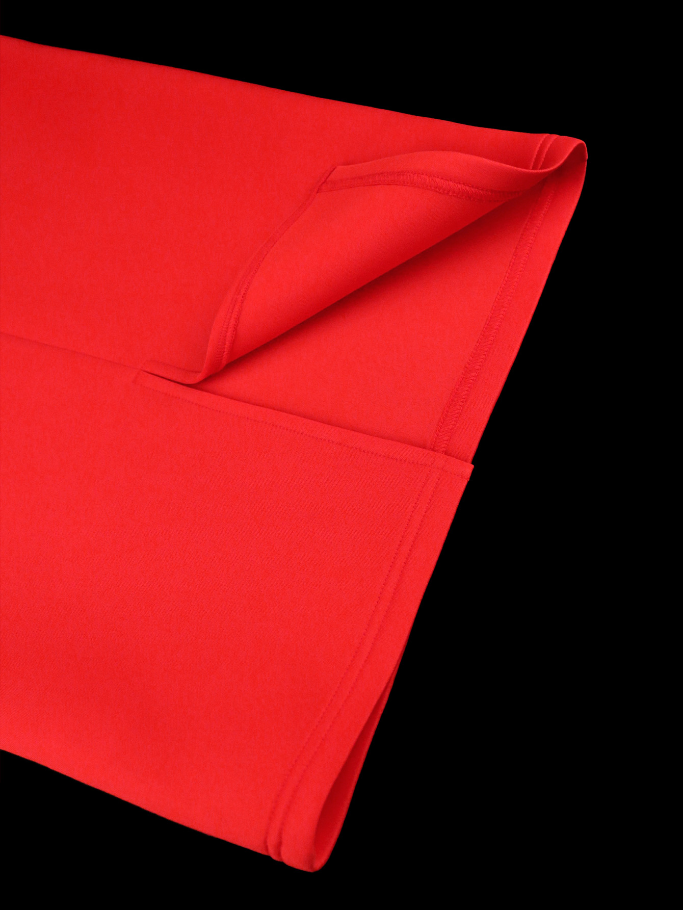 Abbigliamento donna AM221202 vestito da cocktail party con maniche a tromba e colletto alto piccolo firmato_voghion.com