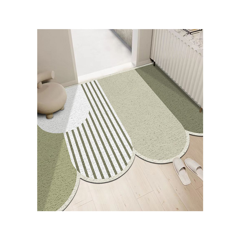 Tapis de bain illusion 3d doux absorbant chenille antidérapant_voghion.com
