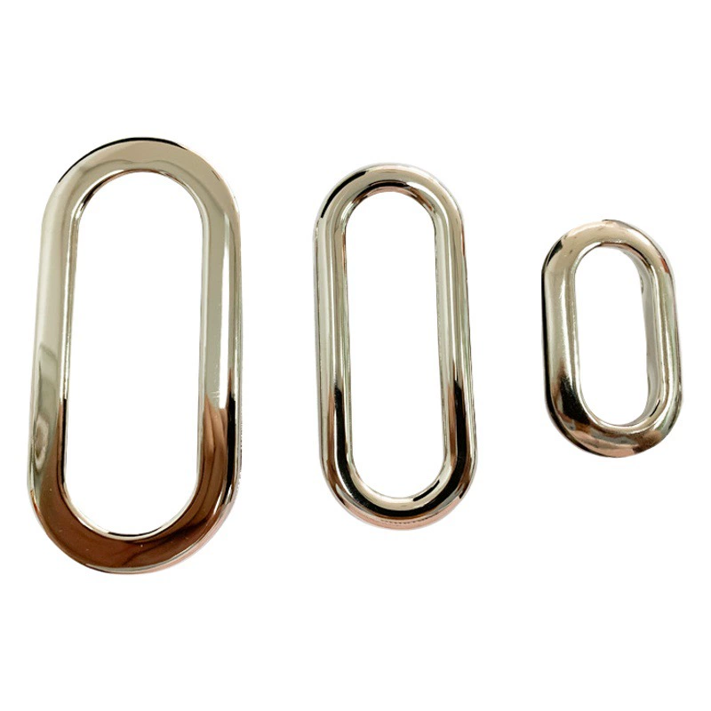 Эллиптическая металлическая ручная коробка для хранения