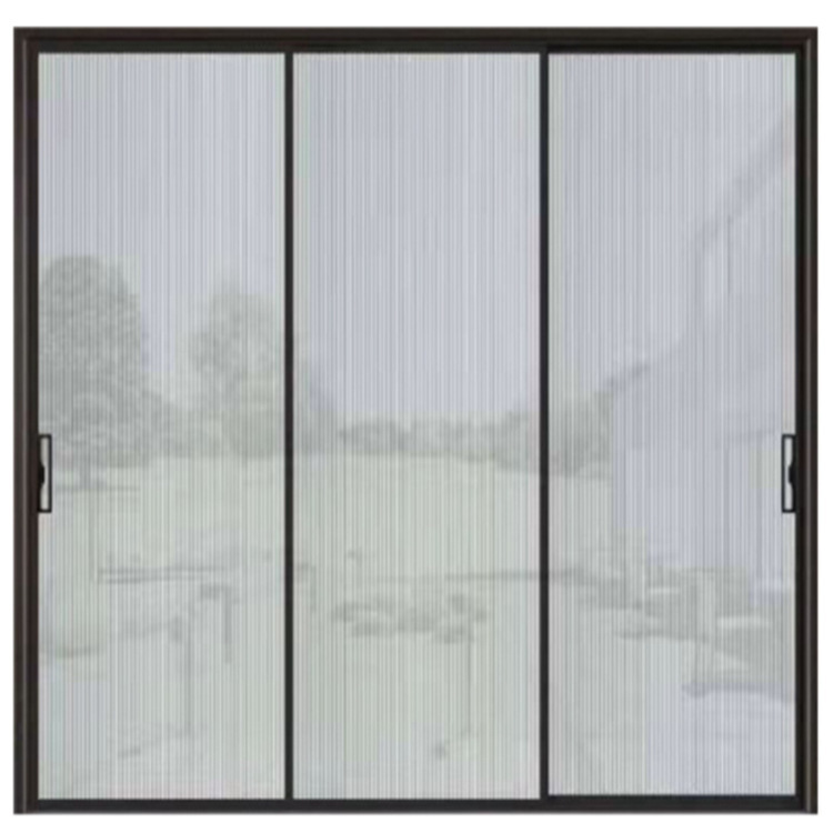 Factory Direct Sales Home Decoration Ultra-Narrow Frame Sliding Door Normcore Glass Sliding Door Indoor and Outdoor Partition Sliding Door