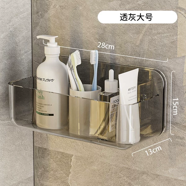 Large transparent gray (one pack)