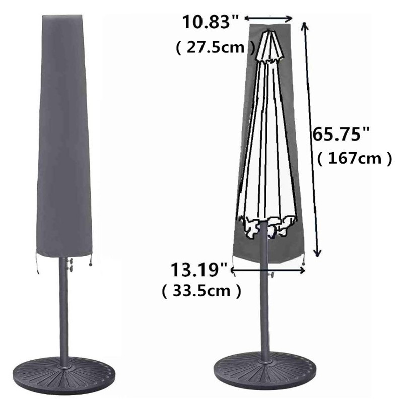 亚马逊雨伞罩户外雨伞罩子防水罩防尘罩香蕉葡萄罗马遮阳伞罩
