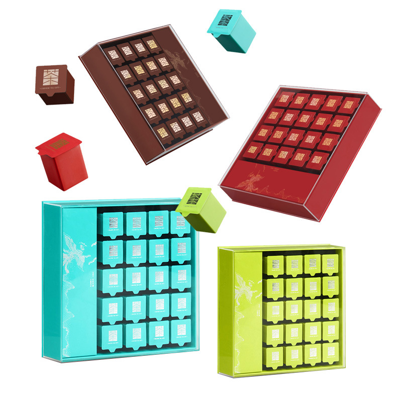 茶叶礼盒空盒通用款20罐12罐摆泡装30泡饼装现货样品专用详询客服