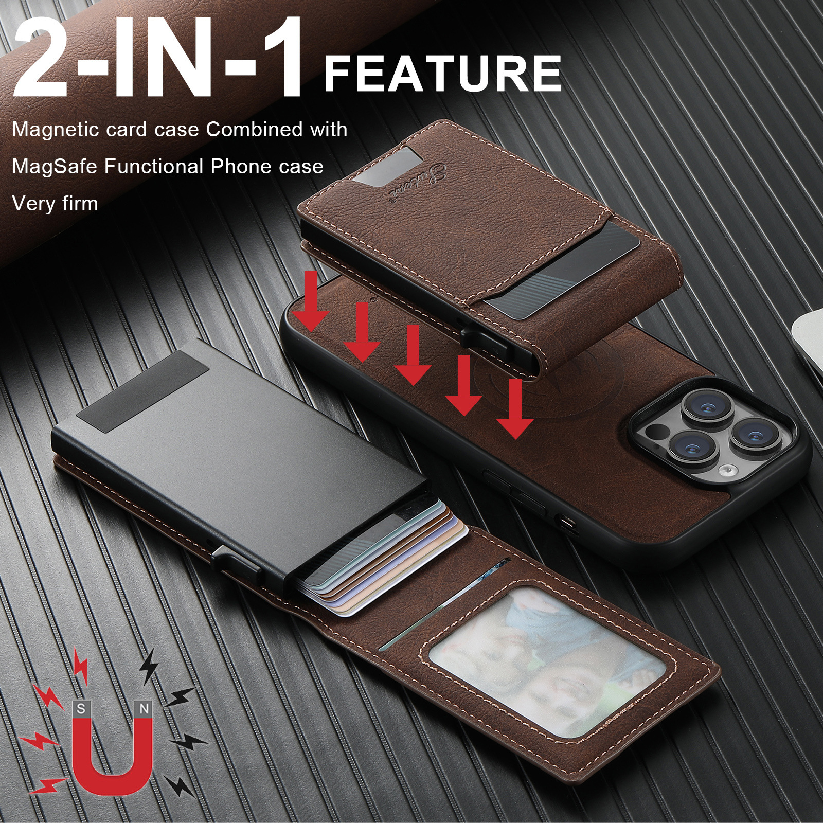Suitable For Iphone 16ProMax Mobile Phone Case, IPhone15 Magnetic Wireless Charging Function, All-inclusive_voghion.com
