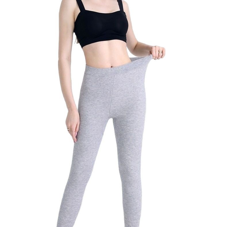 ERDOS 캐시미어 바지 남성용 열 속옷 두꺼운 여성용 바지 캐시미어 바지 겨울 얇은 양모 바지