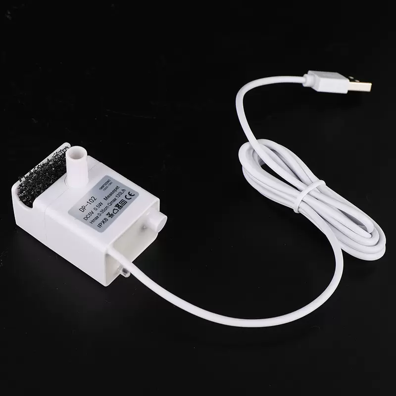 DC直流无刷水泵漂浮喷泉增压泵流水喷泉水循环宠物饮水机增压水泵