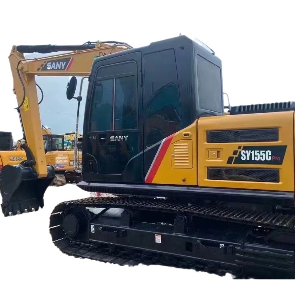 Excavadora Sany de segunda mano en 2022, original 155 135 excavadora original sin mover el vehículo de inventario