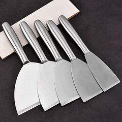 スポットキッチン 和風調理スパチュラ フライドステーキスパチュラ ステンレス中空ハンドルスパチュラ フライドスパチュラ 鉄板焼きスパチュラ