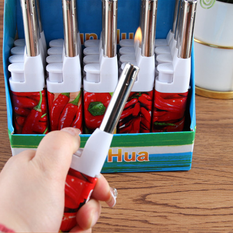 Igniter Gas Stove Candle Inflatable Ignition Gun Butane Gas Ignition Stick Kitchen Outdoor Portable Lighter Wholesale