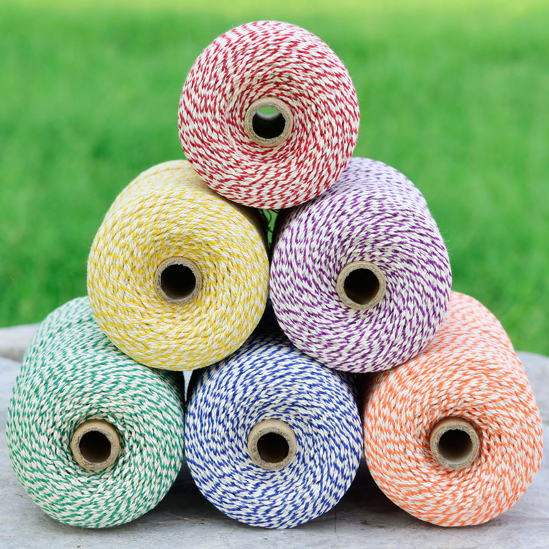 粽子绳包粽子的线彩色棉线绳棉绳绳子捆绑绳吊牌包装绳绑螃蟹粽线