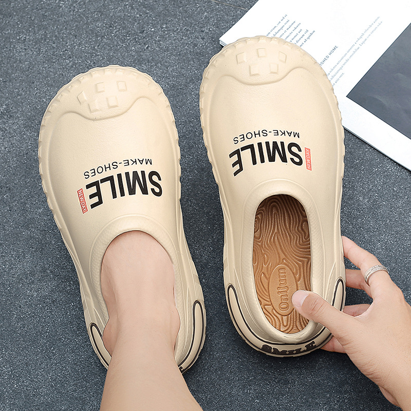 Zapatos de cocina de primavera para hombres, zapatos de trabajo antideslizantes, impermeables, a prueba de aceite, zapatos de algodón con suela gruesa, zapatos de protección laboral