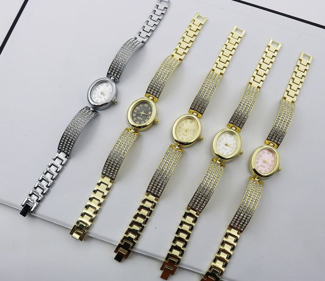 Casual Style Casual Solid Color Jewelry Buckle Quartz Women's Watches