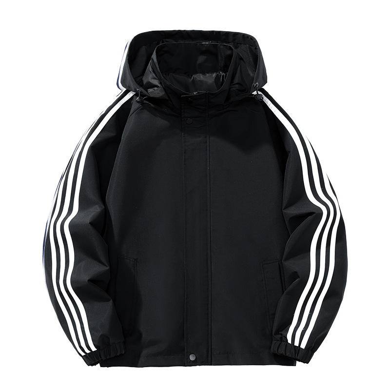 Chaqueta masculina primavera / otoño moda casual hombre delgada vestir de asalto hombre primavera juvenil chaqueta deportiva con capuz hombre
