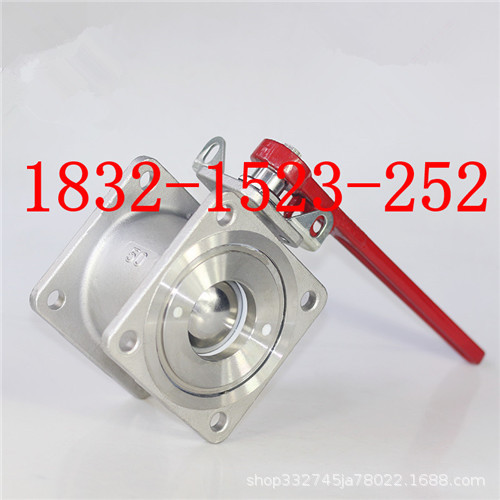 304/316L不锈钢四方型法兰球阀油罐车 槽车 洒水车球阀DN50 65 80