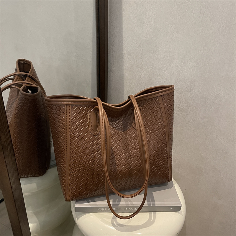 大气通勤质感手提包2025新款包包女单肩包托特包百搭气质韩版腋下