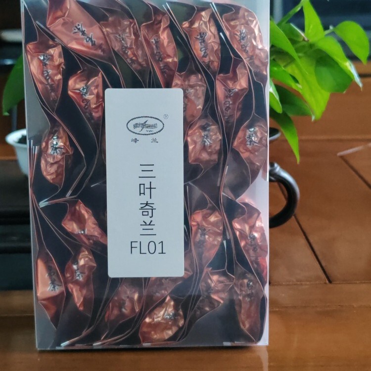 Fujian Pinghe Specialty Orchid Green Tea Three-Leaf White Bud Qilan Pvc Southern Fujian Oolong Tea with Rich Aroma and Refreshing Flavor Fenglan