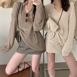 女式针织衫;毛衣;女式T恤