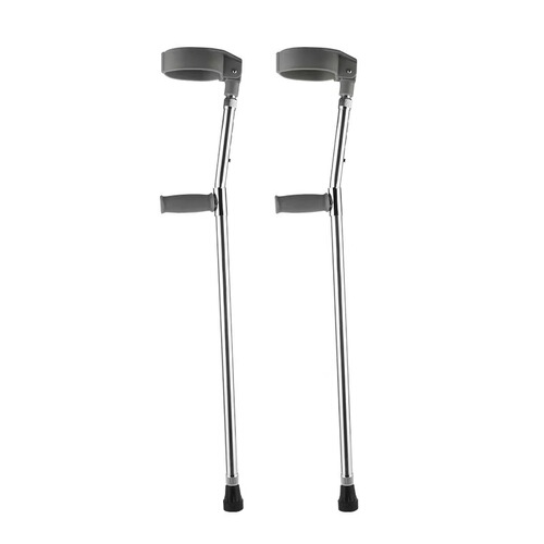 Aluminum alloy wholesale dropshipping elbow crutch arm-style cane for fractures, folding rehabilitation underarm cane, lightweight walker