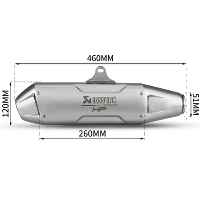 MT03/KTM/Kawasaki/CB400F/CB650F, Motorcycle exhaust pipe