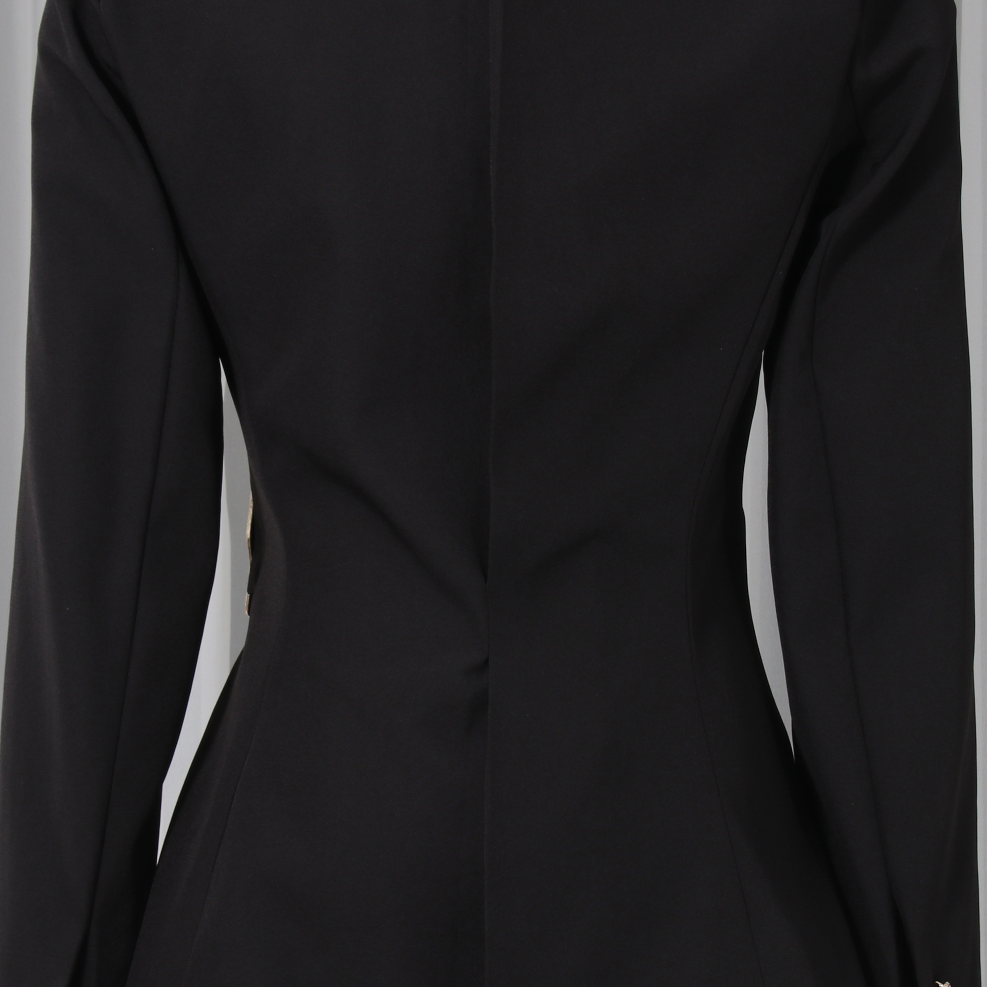 Giacca blazer elegante donna con dettagli incrociati_voghion.com