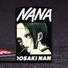大崎娜娜潮圖打火機NANA煤油防風金屬煤油打火機創意煤油機廠家