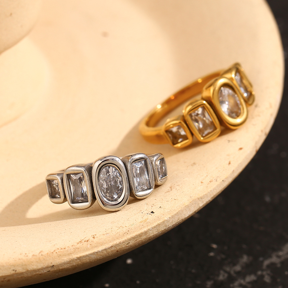 Brand elegant small design jewelry stainless steel
