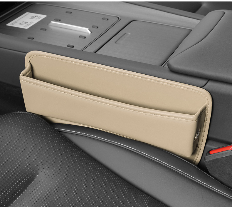 Car seat gap storage box car seat storage box gap plug leather multifunctional storage bag storage box