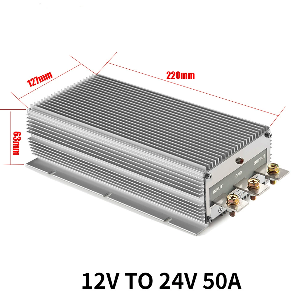 12В к 24V50A усилитель автомобильного силовой преобразователь автомобильного модуля постоянного напряжения гарантия на три года