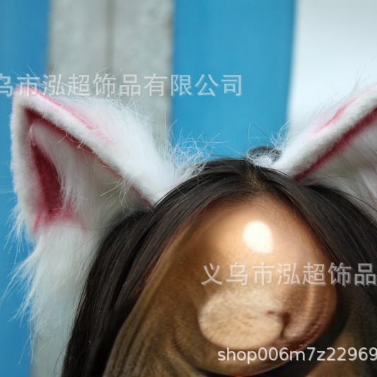 獣耳カチューシャシミュレーション猫耳lolitaしっぽlo娘動物耳ロリータ獣耳|undefined