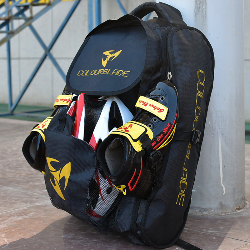 Roller Skating Backpack, Roller Skating Shoe Storage Bag, Speed Skating Shoe Bag, Speed Skating Skate Shoe Backpack, Short Track Speed Skating Bag