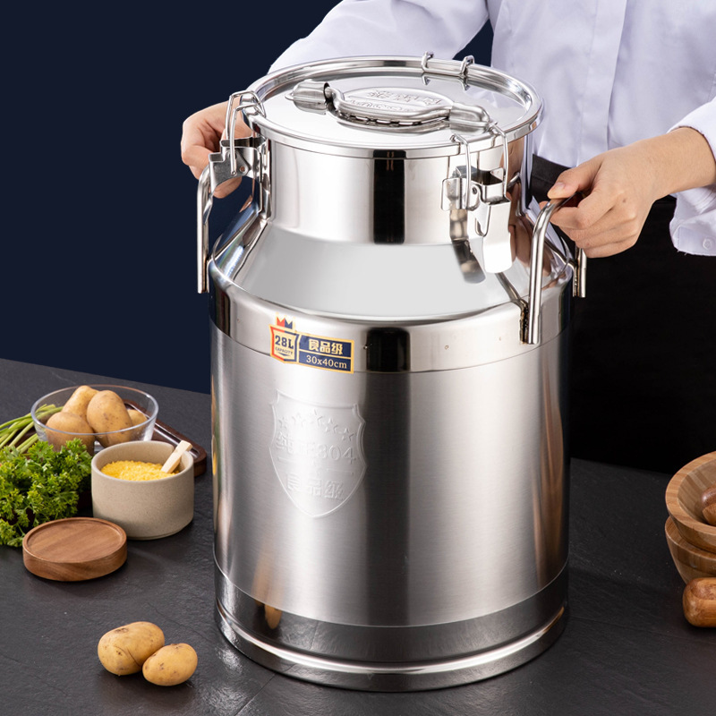 304 ステンレス鋼密封バレル輸送密封缶茶バレルピーナッツオイルバレル米貯蔵バレル商業ワインバレルミルクバレル|undefined