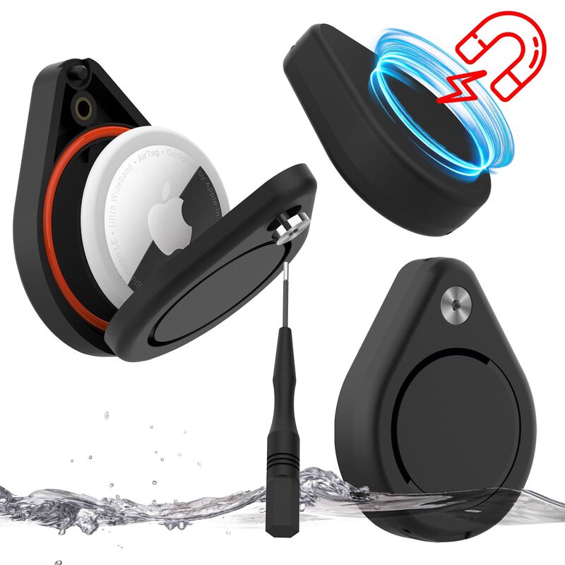 Suitable for Airtag Protective Case, Apple Positioning Anti-Lost Device, Pc Safety Lock, Magnetic Waterproof Airtag2 Protective Case Suitable for Airtag Protective Case, Apple Positioning Anti-Lost Device, Pc Safety Lock, Magnetic Waterproof Airtag2 Protective Case