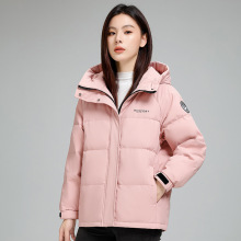 品牌短款羽绒服女2025冬季时尚加厚保暖小个子面包服韩版休闲外套