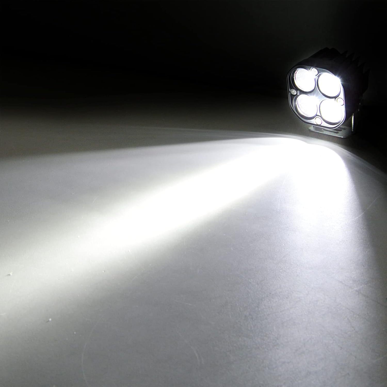 Cross-border in-stock 4inch Spotlight for mountain electric bikes, suitable for Yozma in 10 off-road vehicles, super bright work light