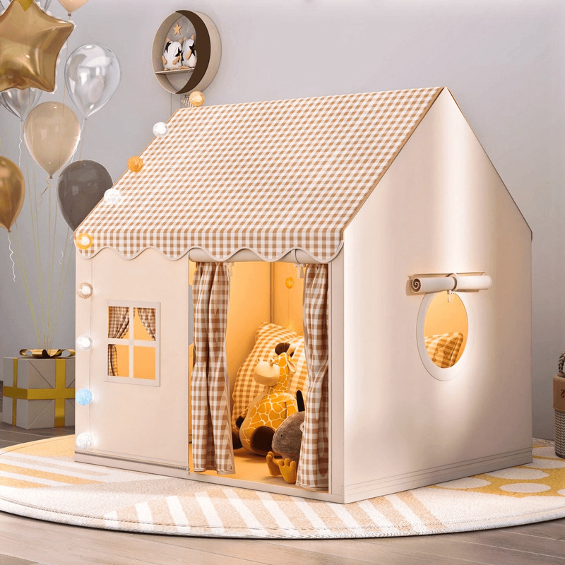 Children's Tent Indoor Girl Toy House Baby Separate Bed Sleeping Game House Girl Birthday Gift Princess Castle